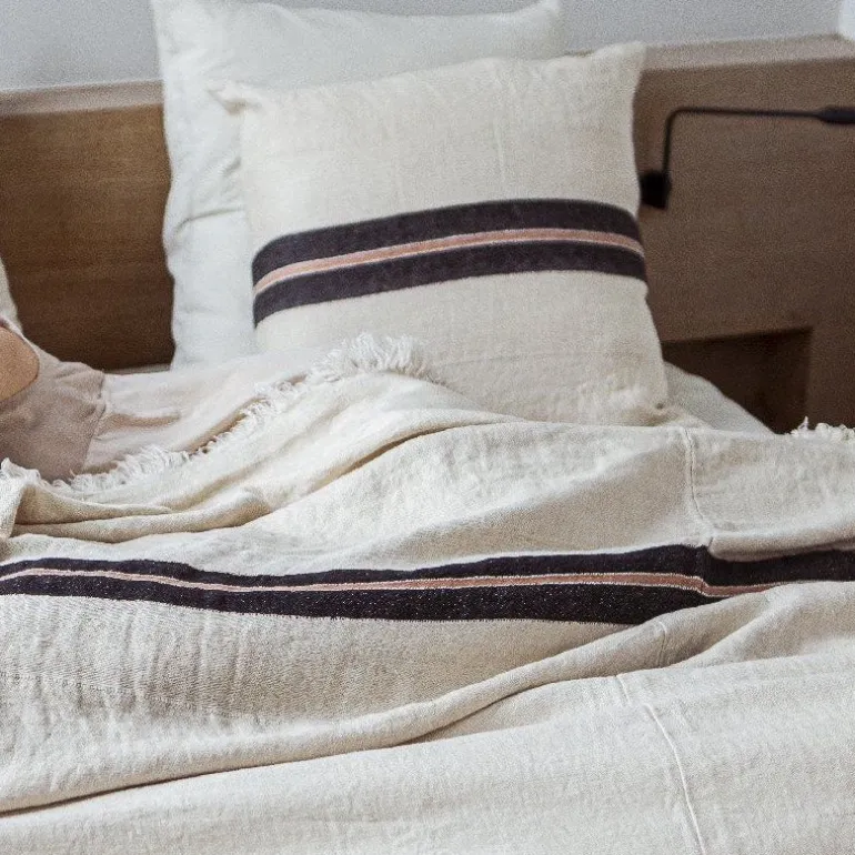 Black Patagonian Stripe Pudebetræk 63x63