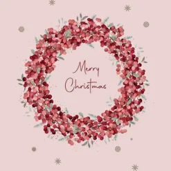 Christmas in Rosé Napkin papirservietter, 33x33 cm