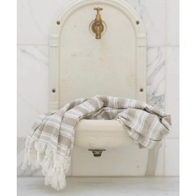 Hamam håndklæde Pareo Olive Green - 180x100 cm