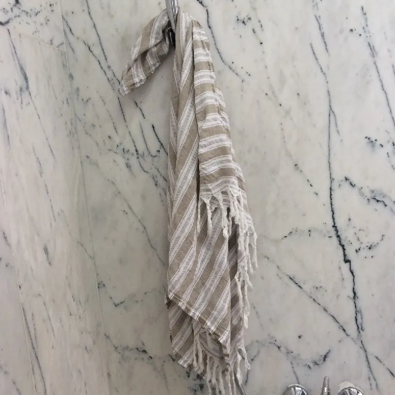 Hamam håndklæde Pareo Olive Green - 180x100 cm