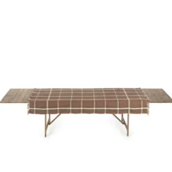 Hør dug Rowan check - tre størrelser