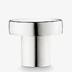 Knage i blank metal, Ø 2,5 cm