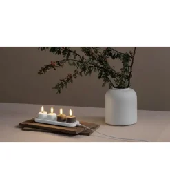 LED genopladelige fyrfadslys - Large