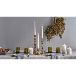 LED Kronelys - 20 cm