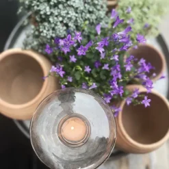 Lerkrukke lys naturfarvet