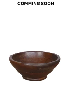 Lille træ skål