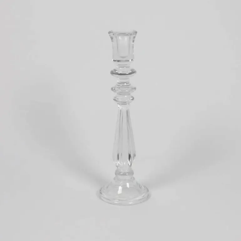 Lysestage i glas - Yvette