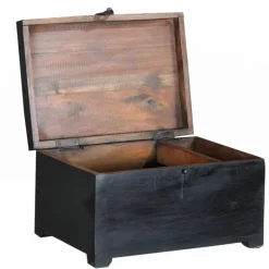 Mellem Træskrin Sort - TT117B