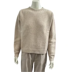 Merino uld strik - Beige