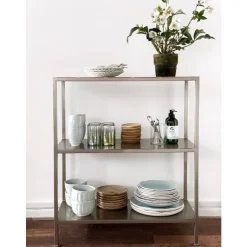 Metalreol - Rå 80x35x90 cm