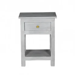 Natbord Mørk Grå - Højde 60 cm