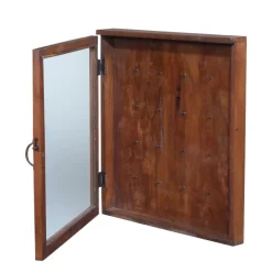 Nøgle skab TT08 - 54x8x61 cm Naturlig træ