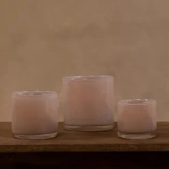 Nilla Light Pink Fyrfadsstage 10 cm