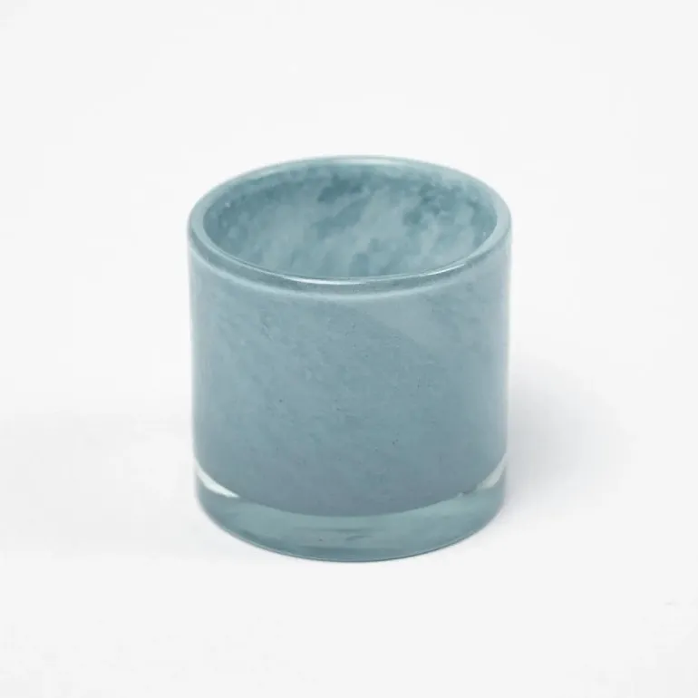 Nilla Lyseblå Fyrfadsstage 8 cm