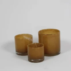 Nilla Votive caramel Fyrfadsstage 10 cm