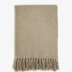 Plaid i genbrugs bomuld