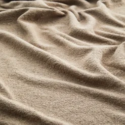 Plaid i genbrugs bomuld