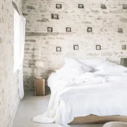 Sengelinned Dili 240x220 cm - Blanc