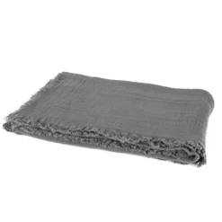 Sengetæppe Vanly 240x260 cm - Granit