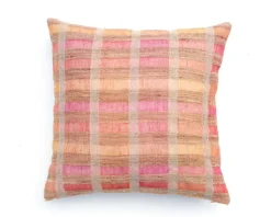 Sienna Orange pudebetræk 50x50 cm, Hør og silke