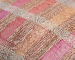 Sienna Orange pudebetræk 50x50 cm, Hør og silke