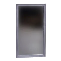 Spejl med Grå træramme - 50x90x4 cm