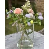 Stor Cylinder glas vase - Clear