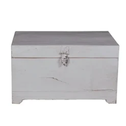 Stort Træskrin Lys Grå - TT116LG