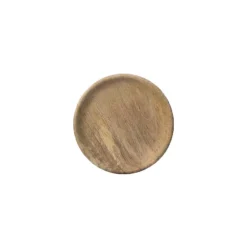 Tallerken Lys Mangotræ, Ø12 cm