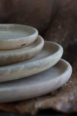 Tallerken Lys Mangotræ, Ø30 cm