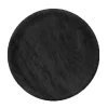 Tallerken sort Mangotræ, Ø30 cm
