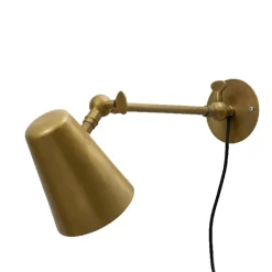 Vala Long Væglampe rå messing