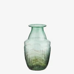 Vase i genbrugs glas