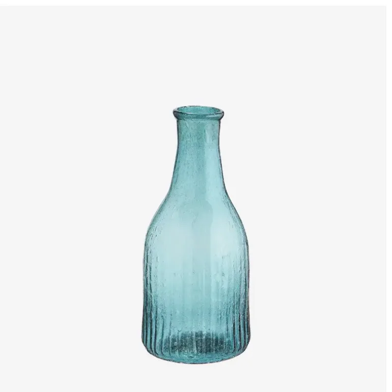 Vase i genbrugs glas