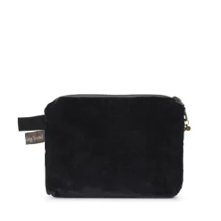 Velour pung Small - Sort