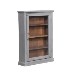 Vægskab TT04 - 46x14x68 cm Grå