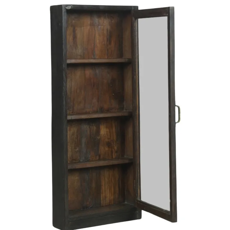 Vægskab TT05 - 40x15x90 cm Sort