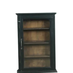 Vægskab TT04 - 46x14x68 cm Sort