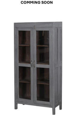 Vitrineskab TT92 73x34x144 cm